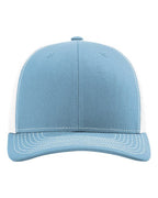 Richardson 112, Snapback Trucker Cap, Columbia Blue/ White