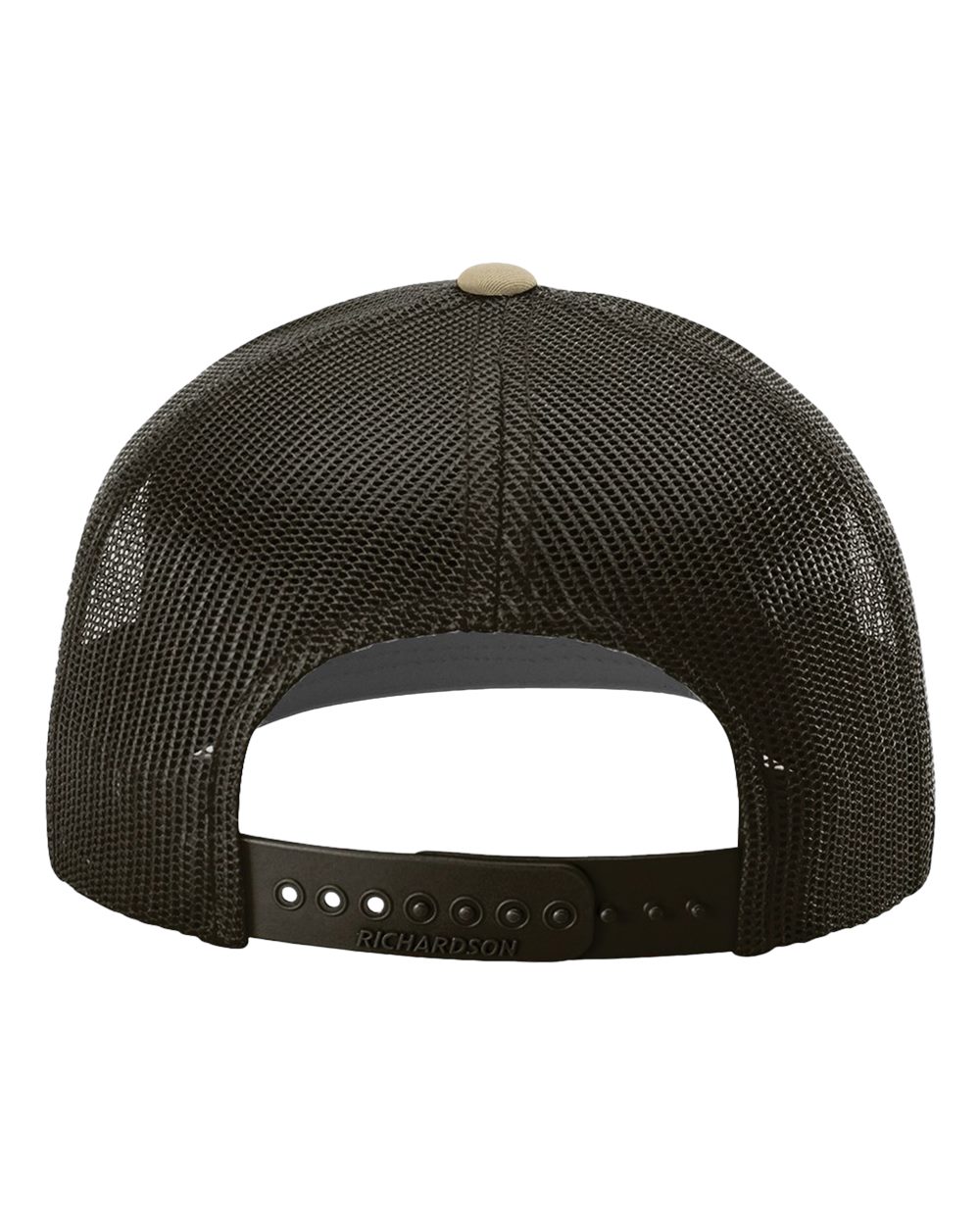 Richardson 112, Snapback Trucker Cap, Khaki/ Coffee