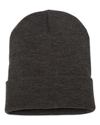 YP Classics 1501KC, Cuffed Beanie, Dark Grey