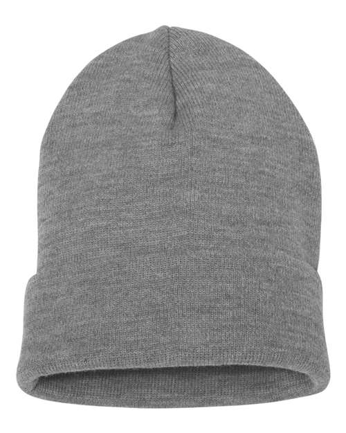 YP Classics 1501KC, Cuffed Beanie, Heather