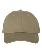 YP Classics 6245CM, Classic Dad Hat, Khaki
