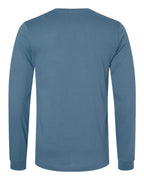BELLA + CANVAS 3501, T-Shirts - Long Sleeve, Steel Blue