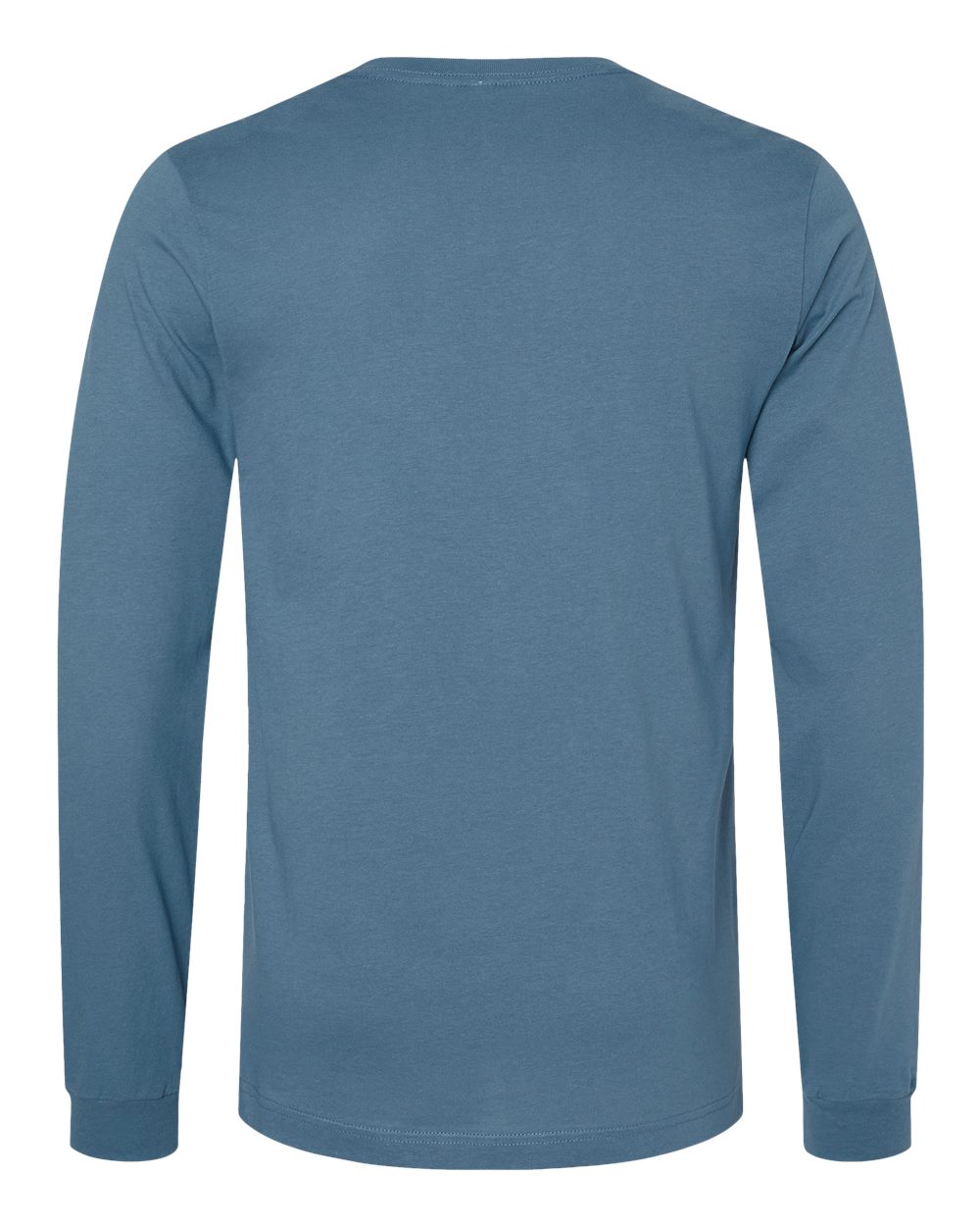 BELLA + CANVAS 3501, T-Shirts - Long Sleeve, Steel Blue