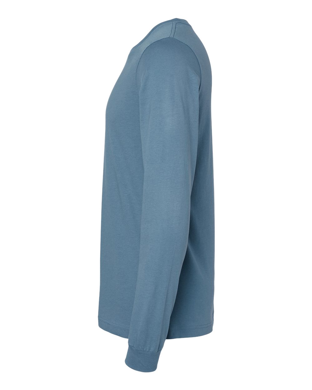 BELLA + CANVAS 3501, T-Shirts - Long Sleeve, Steel Blue