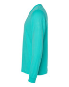 BELLA + CANVAS 3501, T-Shirts - Long Sleeve, Teal