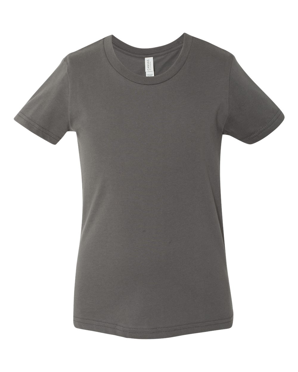 BELLA + CANVAS 3001Y, T-Shirts - Premium, Asphalt