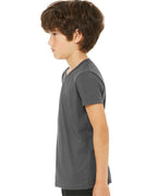 BELLA + CANVAS 3001Y, T-Shirts - Premium, Asphalt