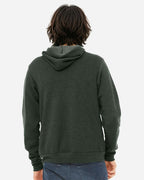 BELLA + CANVAS 3719, Fleece - Premium - Hood, Heather Forest