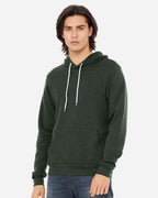 BELLA + CANVAS 3719, Fleece - Premium - Hood, Heather Forest