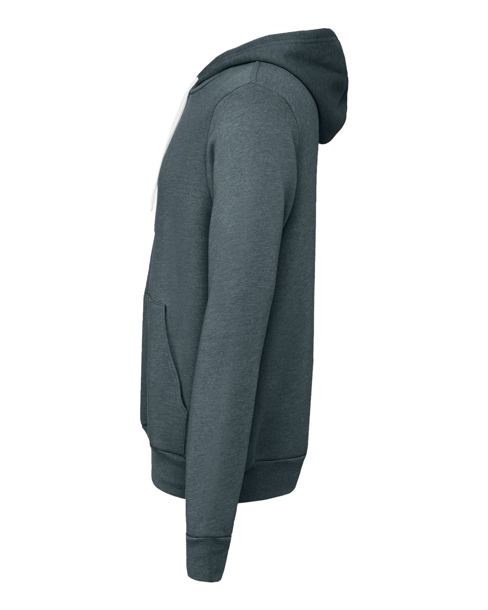 BELLA + CANVAS 3719, Fleece - Premium - Hood, Heather Slate