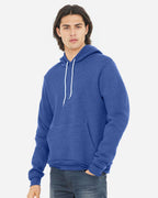 BELLA + CANVAS 3719, Fleece - Premium - Hood, Heather True Royal