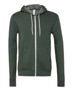 BELLA + CANVAS 3739, Fleece - Premium - Hood, Heather Forest