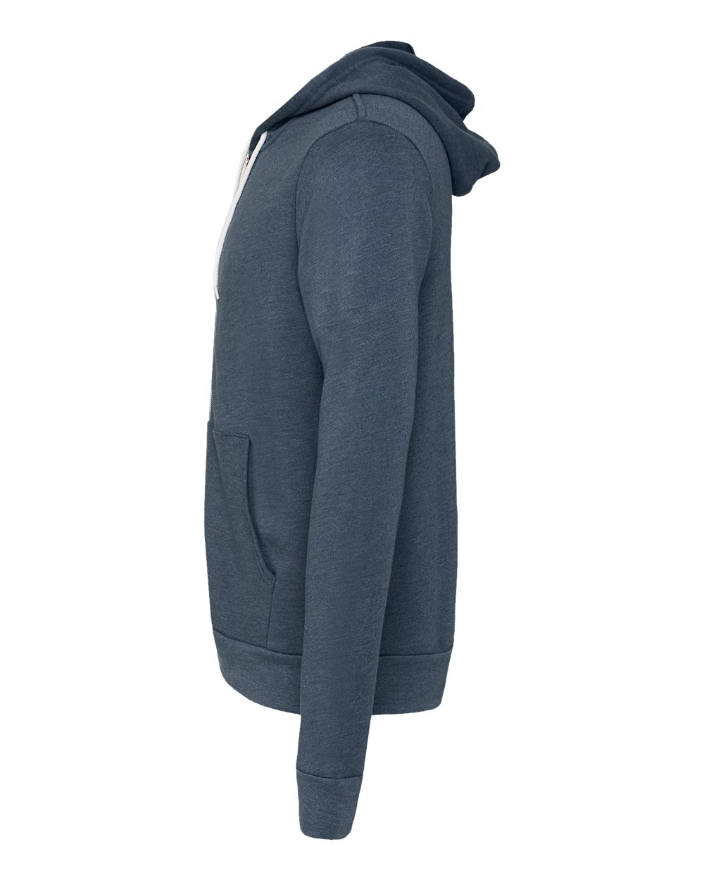 BELLA + CANVAS 3739, Fleece - Premium - Hood, Heather Navy