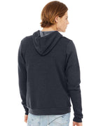 BELLA + CANVAS 3739, Fleece - Premium - Hood, Heather Navy