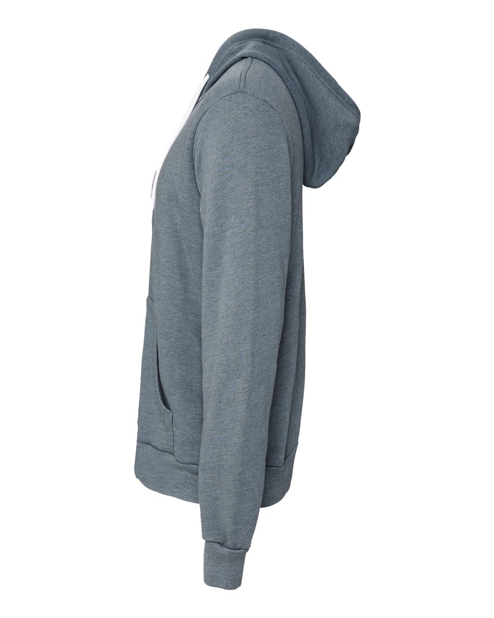 BELLA + CANVAS 3739, Fleece - Premium - Hood, Heather Slate