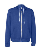 BELLA + CANVAS 3739, Fleece - Premium - Hood, Heather True Royal
