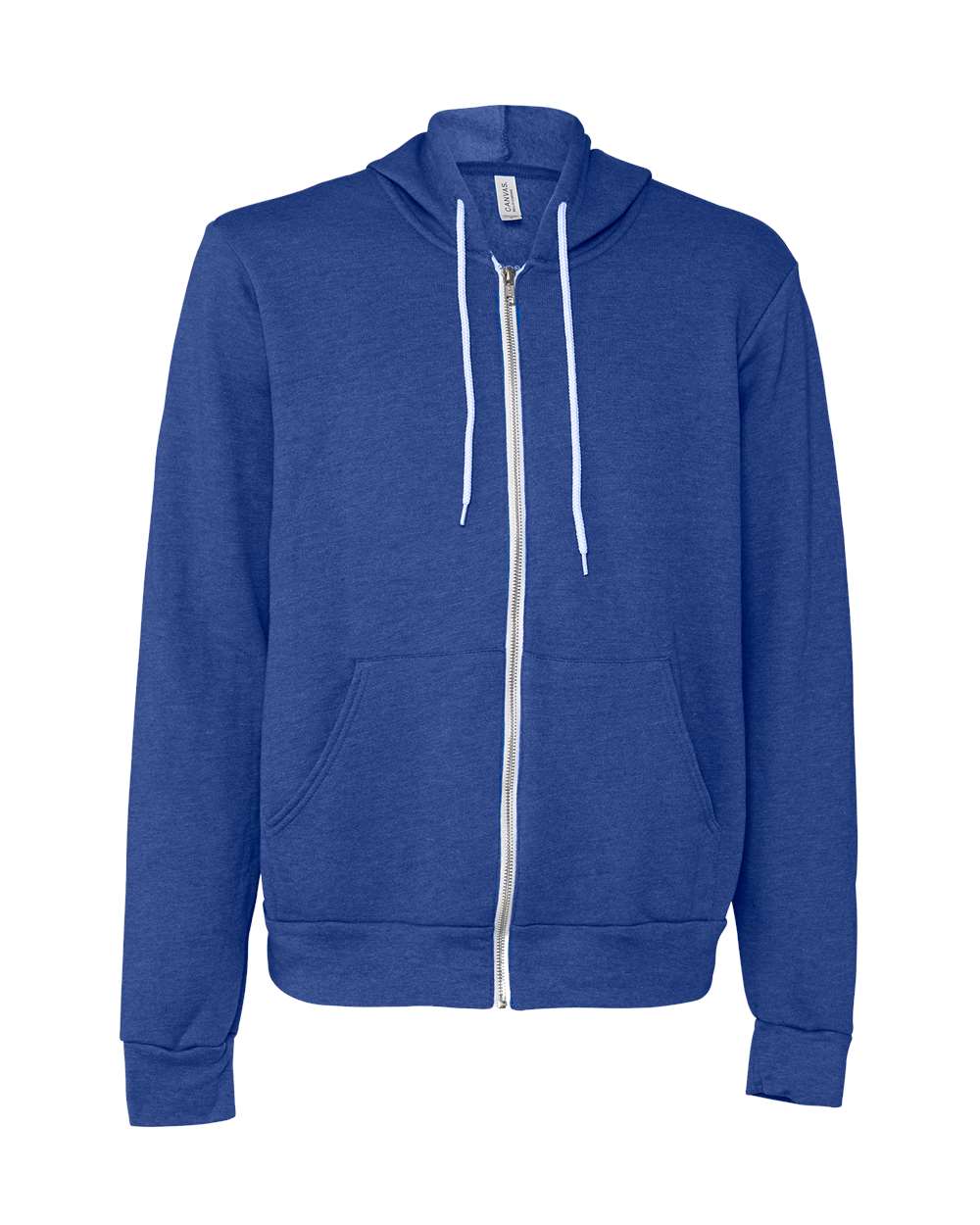 BELLA + CANVAS 3739, Fleece - Premium - Hood, Heather True Royal