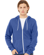 BELLA + CANVAS 3739, Fleece - Premium - Hood, Heather True Royal