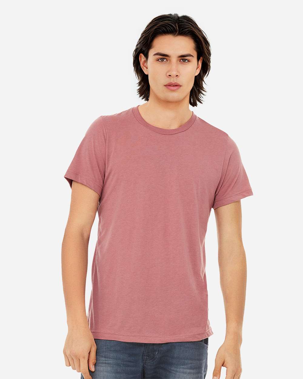 BELLA + CANVAS 3413, T-Shirts - Premium, Mauve Triblend