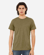 BELLA + CANVAS 3413, T-Shirts - Premium, Olive Triblend