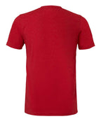 BELLA + CANVAS 3413, T-Shirts - Premium, Solid Red Triblend