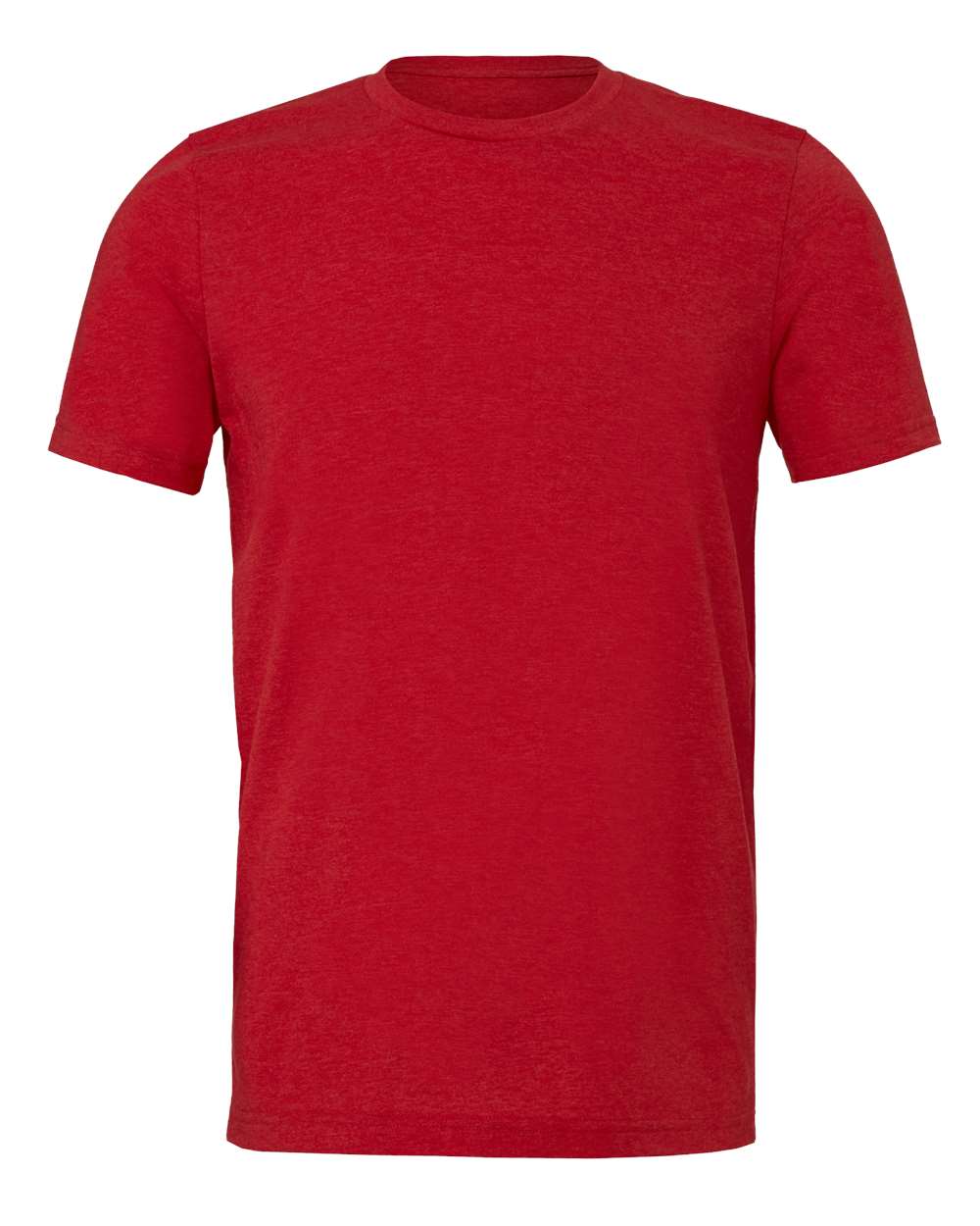 BELLA + CANVAS 3413, T-Shirts - Premium, Solid Red Triblend