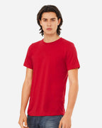 BELLA + CANVAS 3413, T-Shirts - Premium, Solid Red Triblend