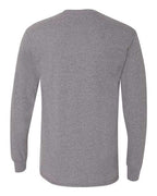 Gildan 8400, Unisex Dryblend 50/50 Long Sleeve T-shirt, Graphite Heather
