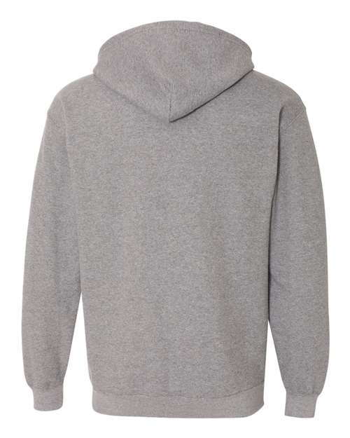 Gildan 415, 18600 Unisex Heavy Blend Full-zip Hooded Sweatshirt, Graphite Heather