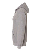 Gildan 415, 18600 Unisex Heavy Blend Full-zip Hooded Sweatshirt, Graphite Heather