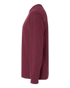 Gildan 5400, Unisex Heavy Cotton Long Sleeve T-shirt, Maroon