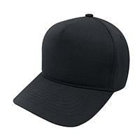 Polycotton 5250M, Ajm 5 Panel Traditional, Black
