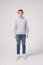 Milltex Sportswear 527, Youth Unisex Mid Weight Promo Hoodie, Grey Heather