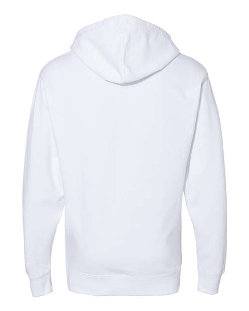 Independent Trading Co. SS4500, Unisex Midweight Hooded Sweatshirt, White