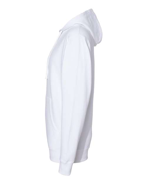 Independent Trading Co. SS4500, Unisex Midweight Hooded Sweatshirt, White
