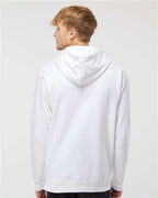 Independent Trading Co. SS4500, Unisex Midweight Hooded Sweatshirt, White