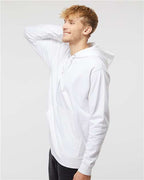 Independent Trading Co. SS4500, Unisex Midweight Hooded Sweatshirt, White