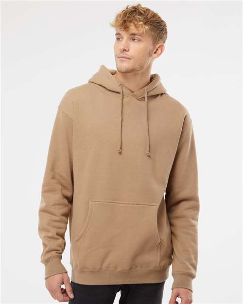 Independent Trading Co. IND4000, Unisex Heavyweight Hooded Sweatshirt, Sandstone