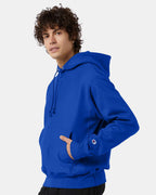 Champion S101, Unisex Reverse Weave Hooded Sweatshirt, Athletic Royal