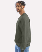 Champion S600, Unisex Powerblend Crewneck Sweatshirt, Dark Green Heather
