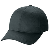 Polycotton 5390B, Ajm 6 Panel Constructed Contour (youth), Black