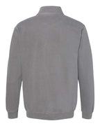 Comfort Colors 1580, Unisex Garment-dyed Quarter-zip Sweatshirt, Grey
