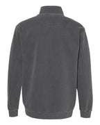 Comfort Colors 1580, Unisex Garment-dyed Quarter-zip Sweatshirt, Pepper