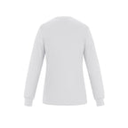 Canada Sportswear S05616, - Breeze - Ladies Ring Spun Combed Cotton Long Sleeve Crewneck T-shirt, White