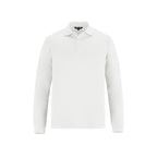 CX2 S05737, - Birdie - Men's Long Sleeve Pique Mesh Polo, White
