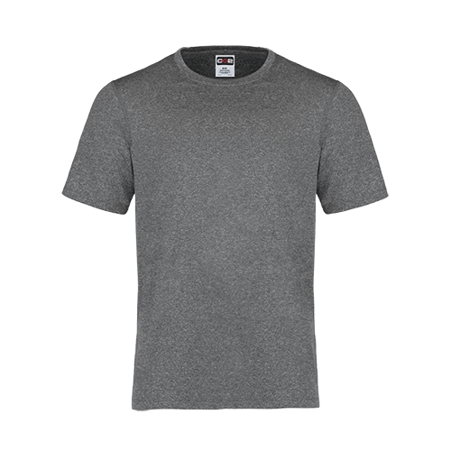 CX2 S05930, - Riviera - Adult Performance Crewneck T-shirt, Black Heather
