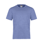 CX2 S05930, - Riviera - Adult Performance Crewneck T-shirt, Blue Heather
