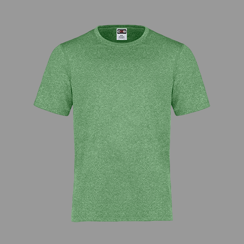 CX2 S05930, - Riviera - Adult Performance Crewneck T-shirt, Green Heather