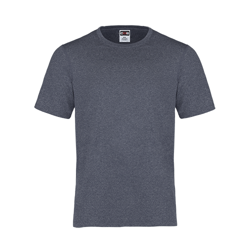 CX2 S05930, - Riviera - Adult Performance Crewneck T-shirt, Navy Heather
