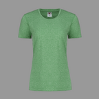 CX2 S05931, - Riviera - Ladies Performance Crewneck T-shirt, Green Heather